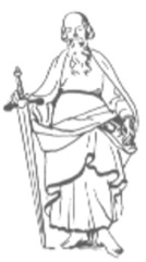 Apostel Matthias mit Schwert