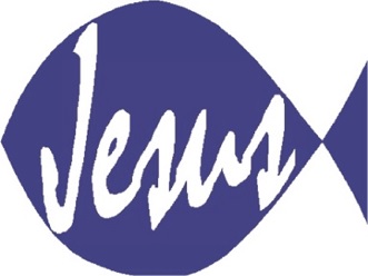 Fisch mit der Inschrift: Jesus