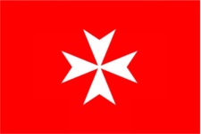 Ordensflagge der Malteser