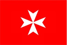 Ordensflagge der Malteser