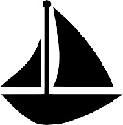 Segelschiff Siluette